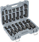 1/2-in Drive Professional Grade Impact Socket Set, 28-pc, CRMO N3S5 - product image 4