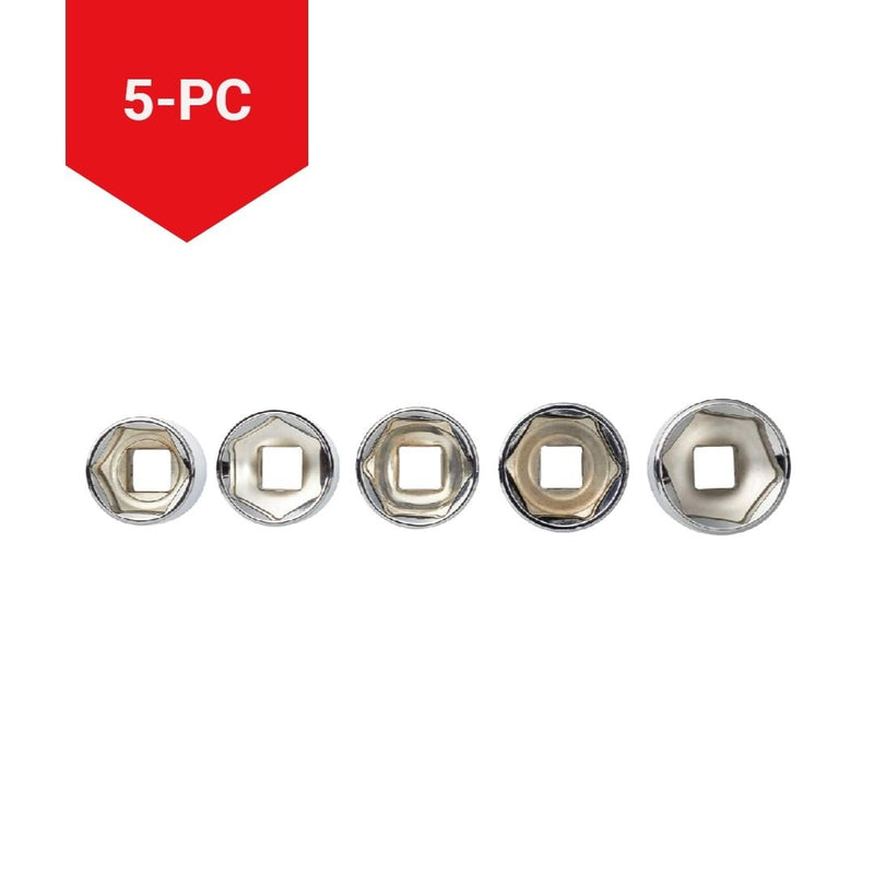 1/2-in Drive XL Socket Set, SAE, 5-pc G9Q6