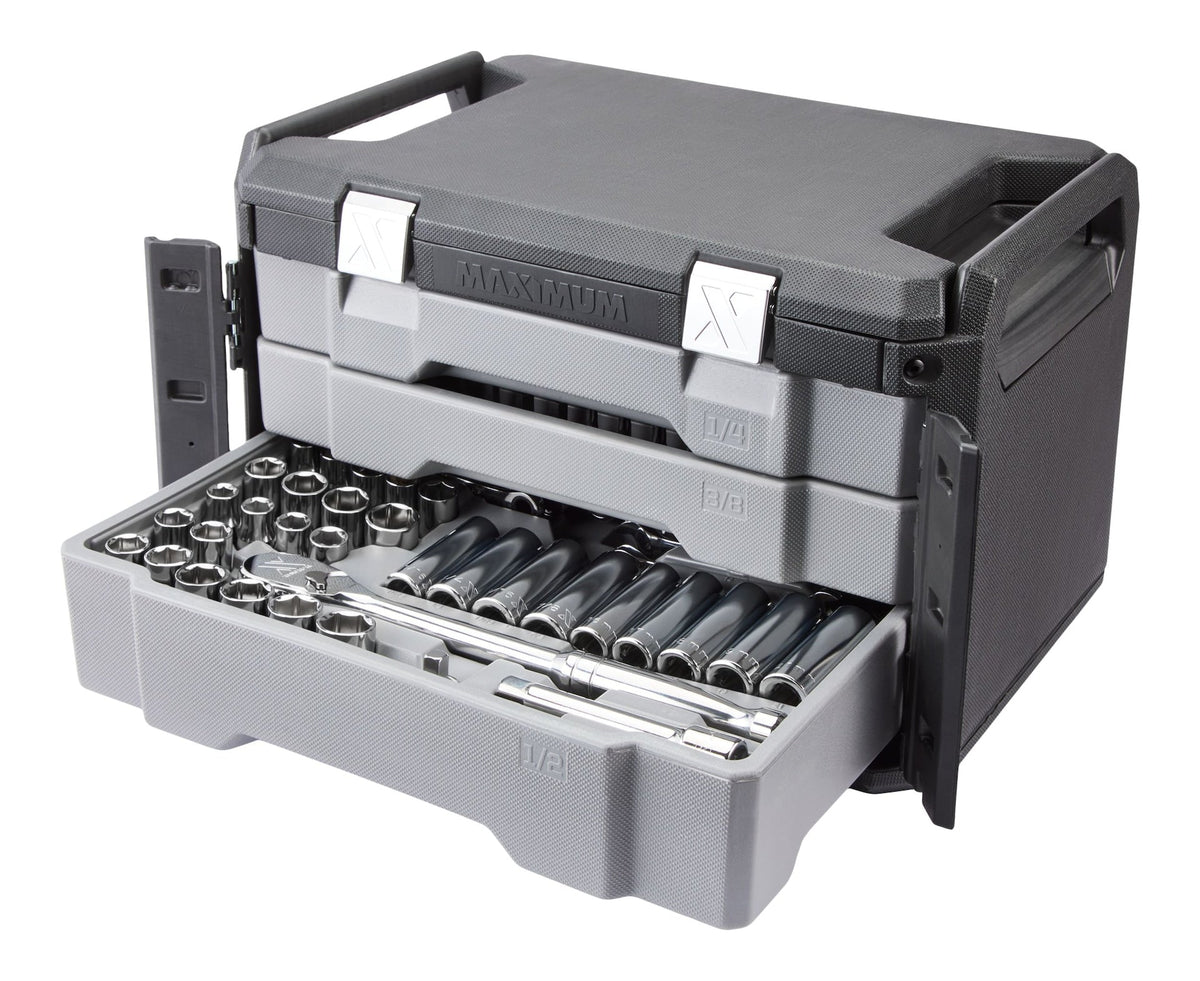263 Piece Socket Set, 3 Drawer Case J8M5 - product image 6