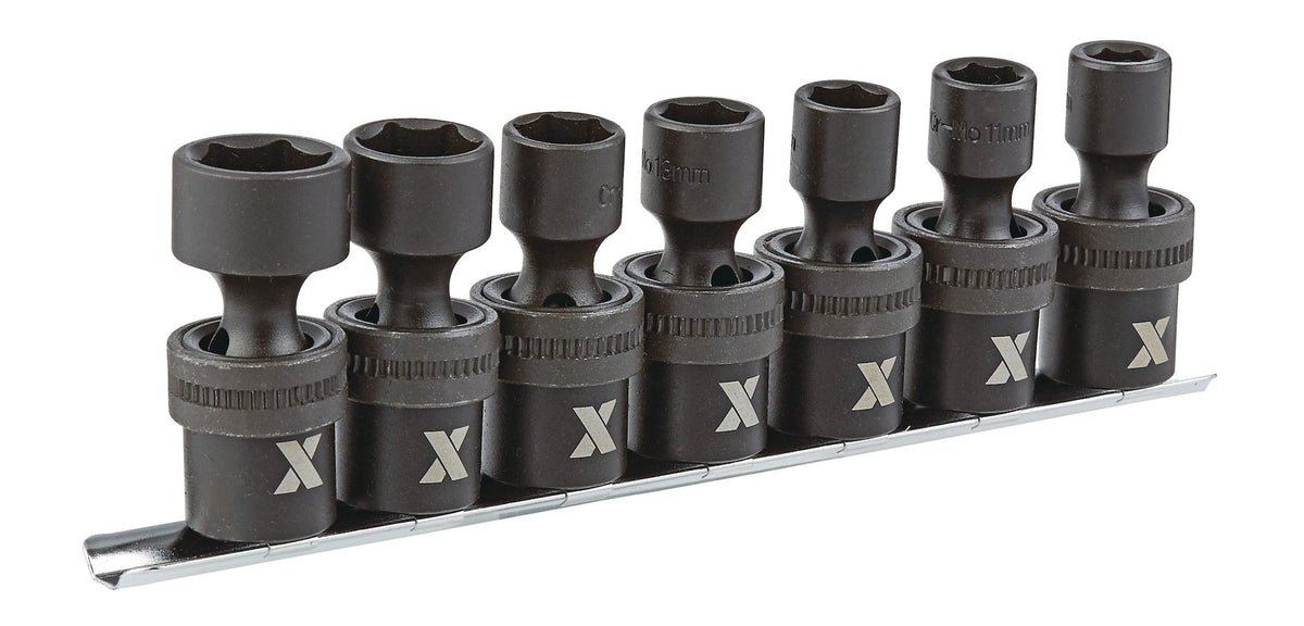 3/8-in Drive Swivel Impact Socket Set, 7-pc, Metric, CRMO Q6Q9 - product image 3