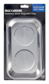 Magnetic Tool Rectangle Tray/Holder, Stainless Steel Y6D7 - product image 2