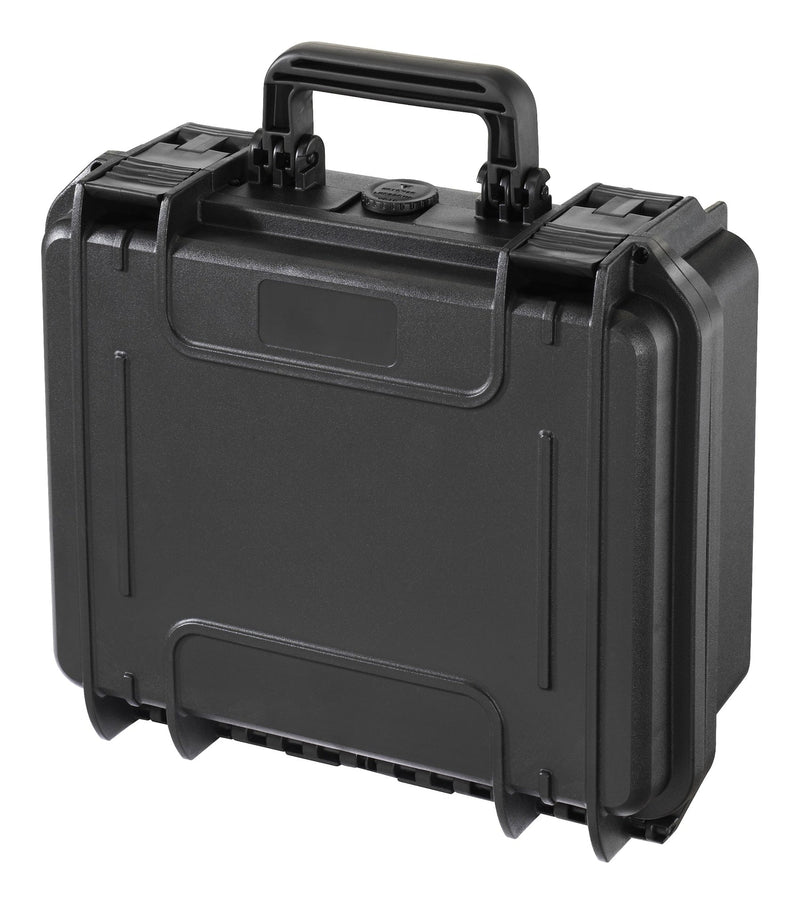 Portable IP67 Waterproof Storage Case with Foam Layers, Small, Black T6Z7