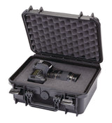Portable IP67 Waterproof Storage Case with Foam Layers, Small, Black T6Z7 - product image 3