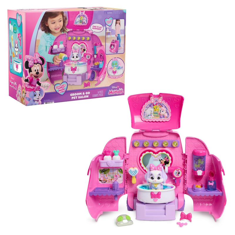 Pet Grooming Mobile Center, Pink D7Y6
