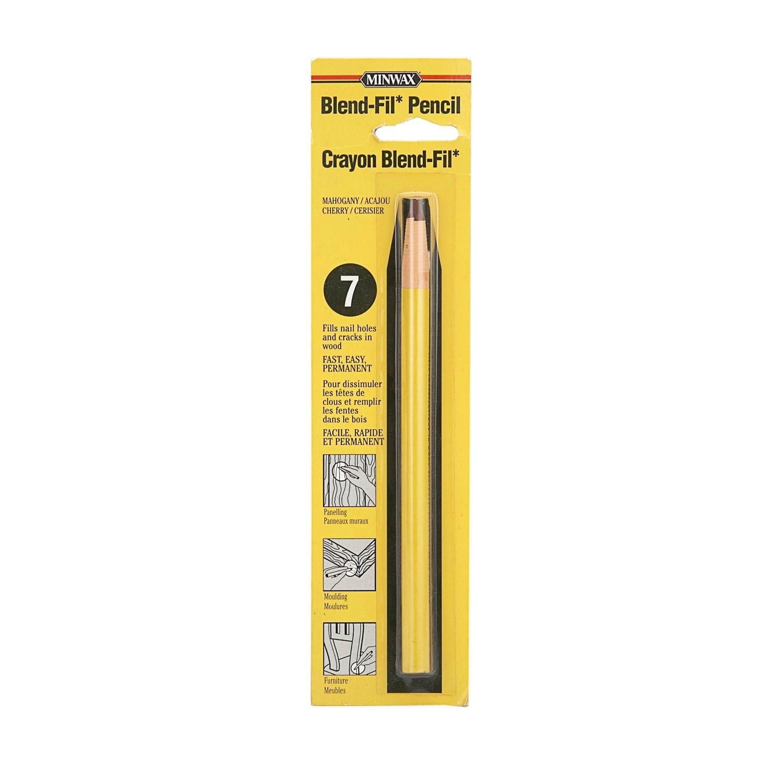 Crayon Blend-Fil Wood Pencil, Mahogany J4A2 - product image 1