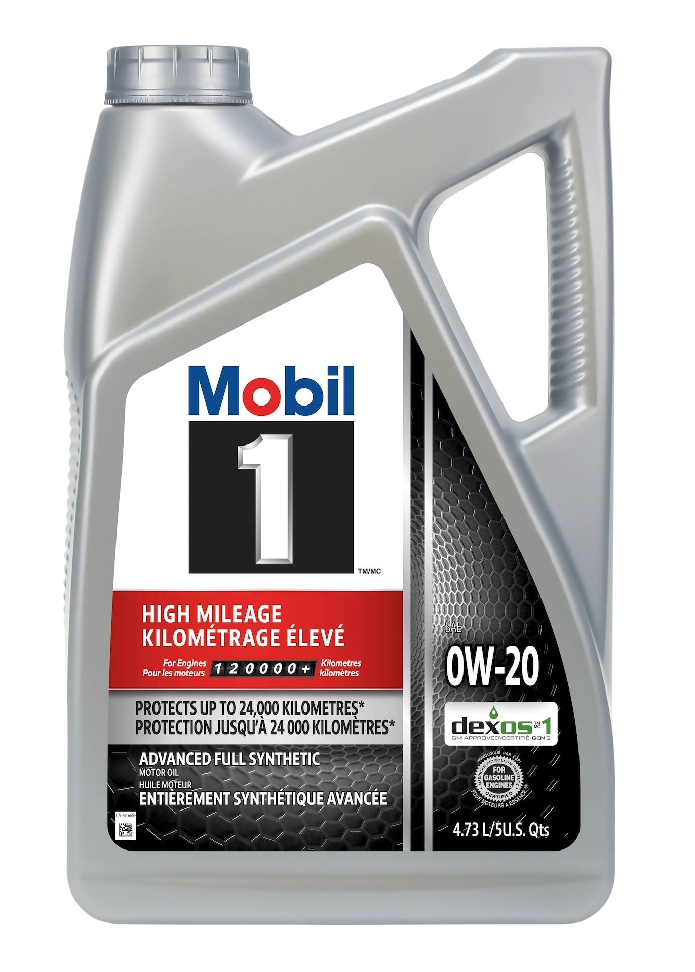1 High Mileage 0W20 Synthetic Engine/Motor Oil, 4.73-L B7N6 - product image 1