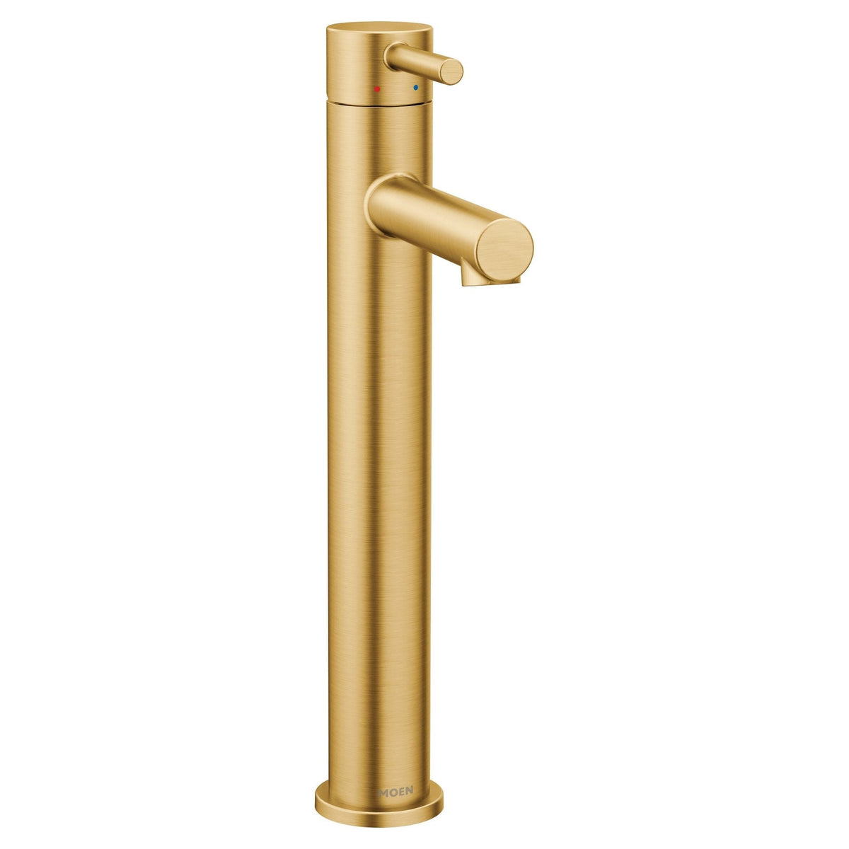 Align Single Handle High Arc Vessel Single Hole Bathroom Sink Faucet, WaterSense Certified, Brushed Gold K7N6 - product image 1