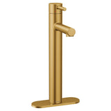 Align Single Handle High Arc Vessel Single Hole Bathroom Sink Faucet, WaterSense Certified, Brushed Gold K7N6 - product image 2