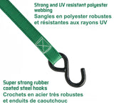 1,500-lb Ratchet Tie-Down Straps, with Padded Handle, 1-in x 14-ft, (2.5 cm x 4.3 m), 4-pk C5Q0 - product image 6
