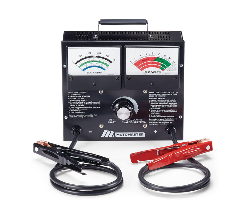 Battery Tester, 500-Amp Load, 12V N4R9