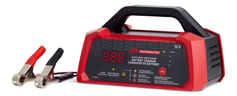 Classic Series Smart Battery Charger/Maintainer, Fully Automatic, 8/4/2-Amp, 12V K6F9