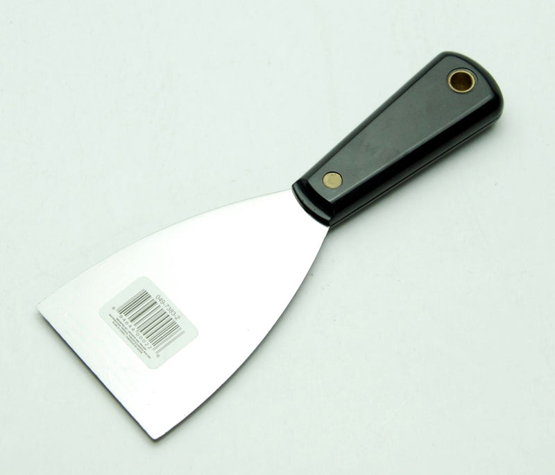 Multi-Purpose Flexible Carbon Steel Wall/Paint Scraper & Spackling/Putty Knife, 3-in W8J5