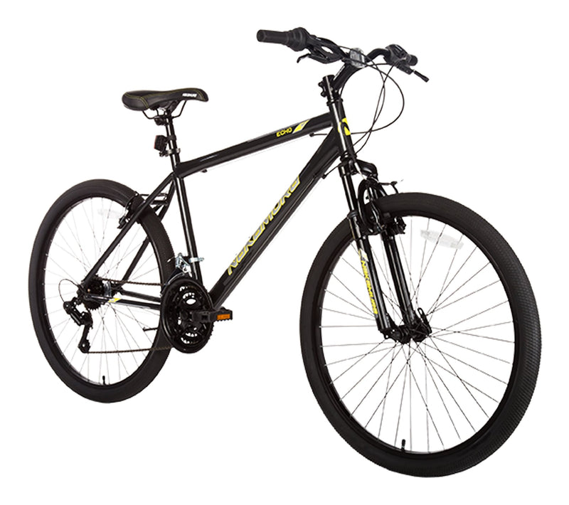 Ecko 2 Large Hardtail Mountain Bike, Black, 26-in Z9R9