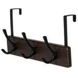 13.3" Traditional Wall 3 Hook Rack, Brown M8V2 - product image 1