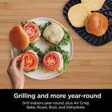 6-in-1 indoor Grill and Cyclonic Air Fryer, 4-qt D3D5 - product image 5