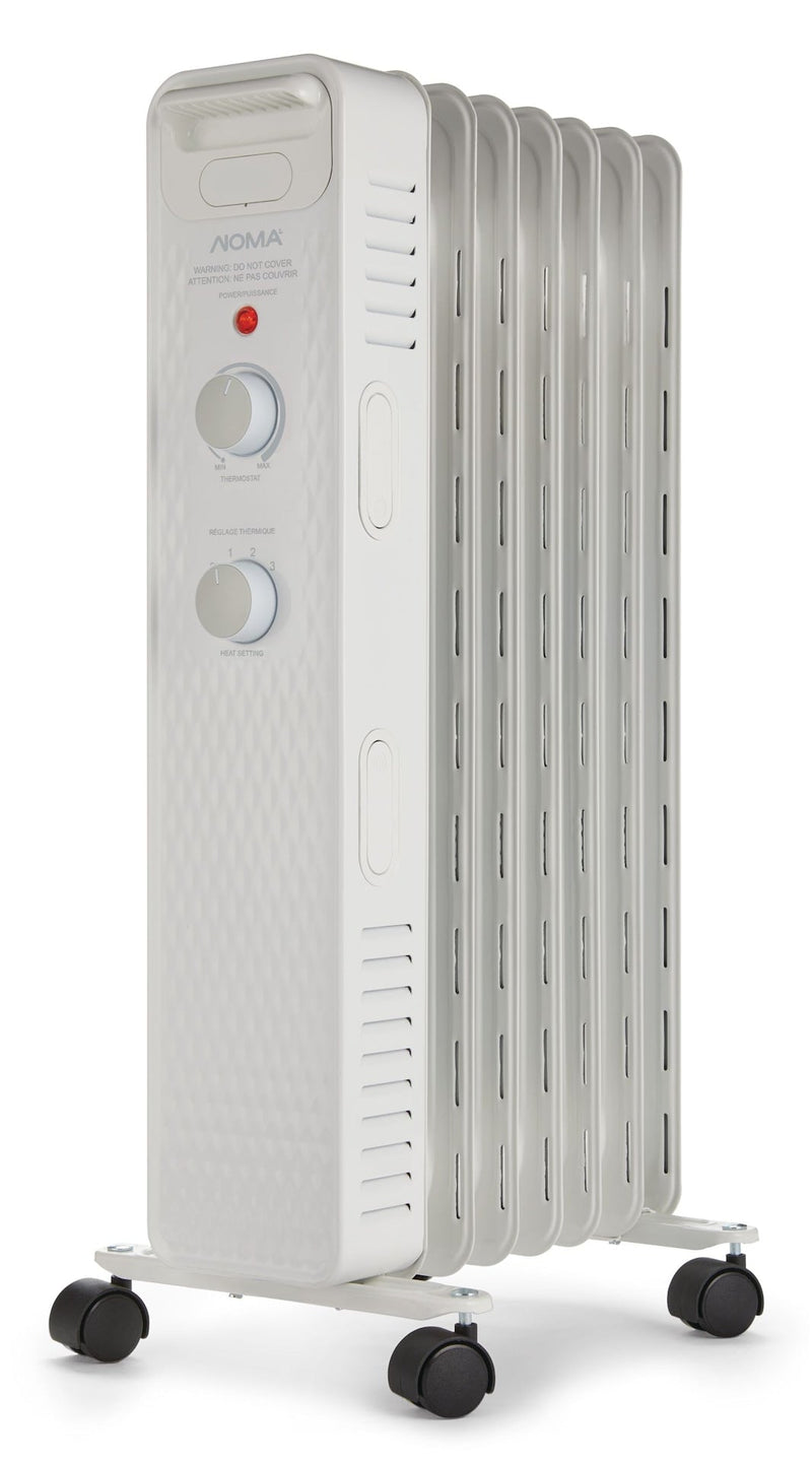 3-Setting Mechanical Oil Filled Radiator with Adjustable Thermostat U4H8