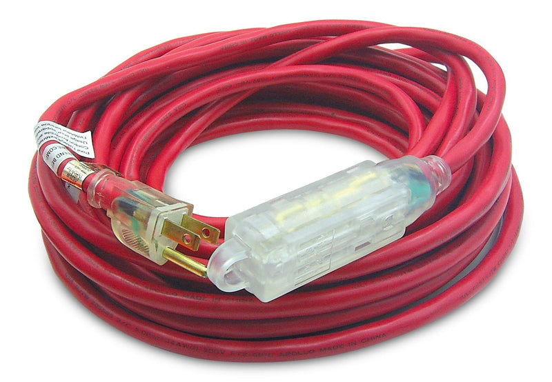 Outdoor Extension Cord with 3-Grounded Outlets M0F6