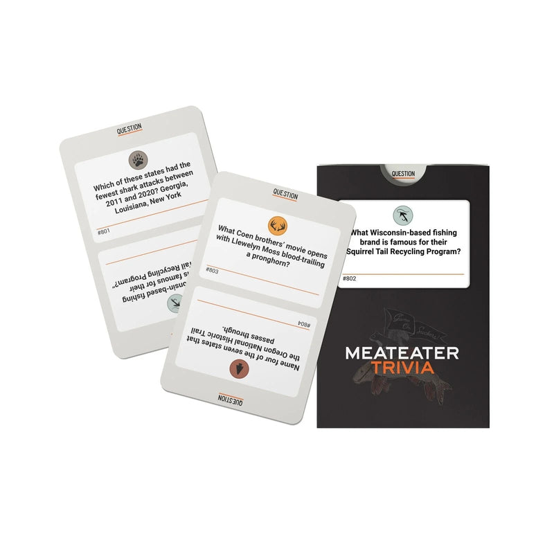 Officially Licensed Meateater Trivia Board Game G6T8
