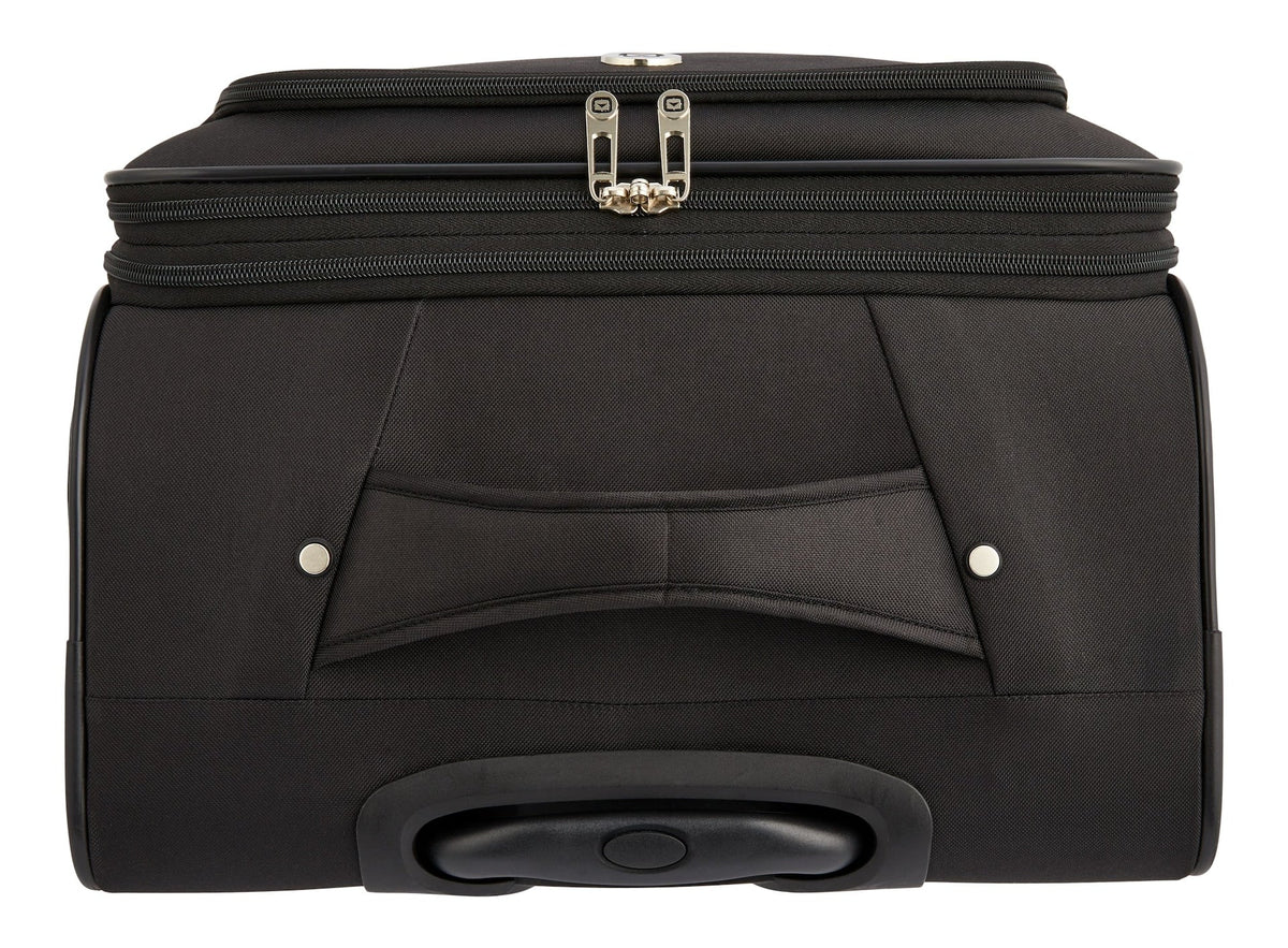 Softside Spinner Wheel Medium Travel Luggage Suitcase, Black, 24-in Q7W7 - product image 5