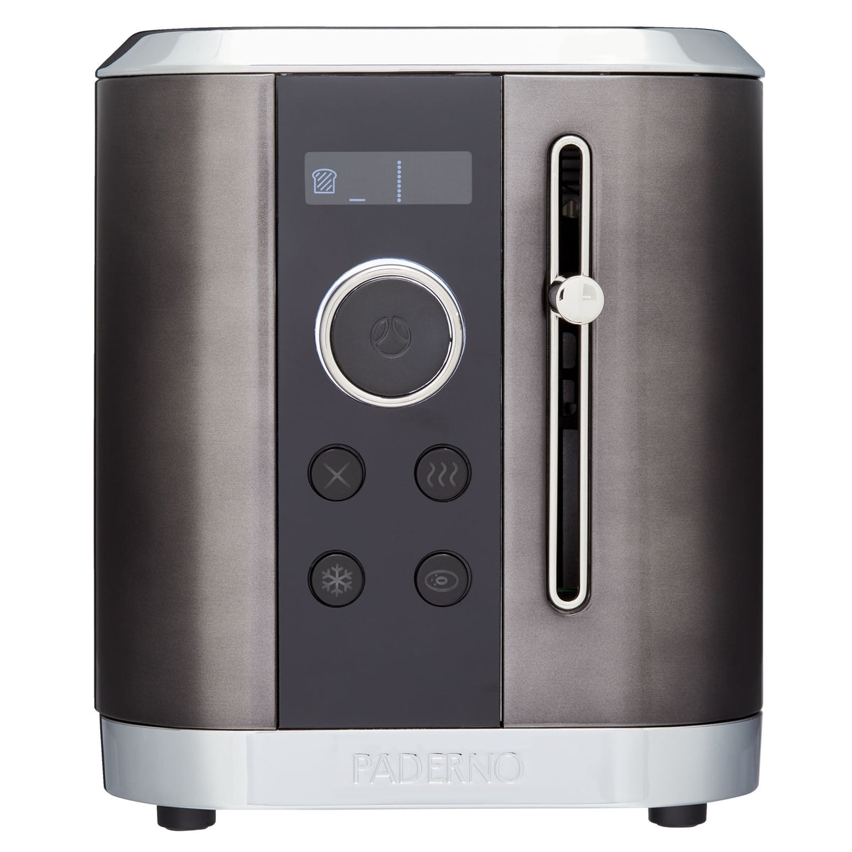 Even Heat Wide Slots Toaster with 9 Settings, Black Stainless Steel, 2-Slices T0X8 - product image 1