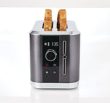 Even Heat Wide Slots Toaster with 9 Settings, Black Stainless Steel, 2-Slices T0X8 - product image 7
