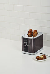 Even Heat Wide Slots Toaster with 9 Settings, Black Stainless Steel, 2-Slices T0X8 - product image 8