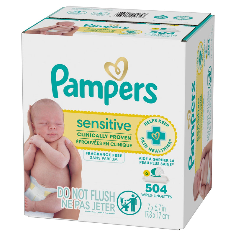 Unscented Sensitive Skin Baby Wipes, 504-pcs, 6-pk K9A6