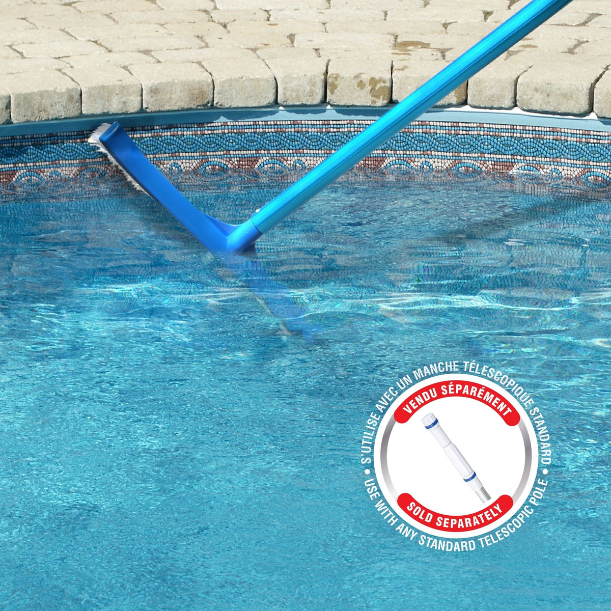 Plastic Wall Pool Brush for Above Ground Pool C0F9 - product image 8