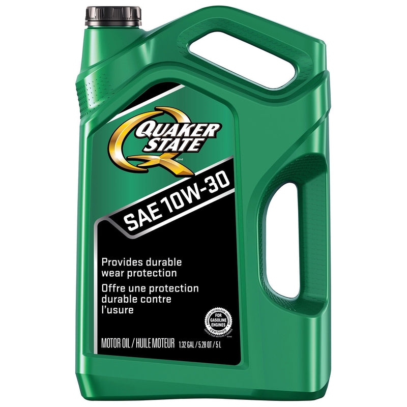 State 10W30 Conventional Motor Oil, 5-L Jug V8G7