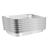 Foil Reusable Medium Size Steam Baking Pan, Silver, 20-in, for Baking/Cooking/Steaming G0X5 - product image 1