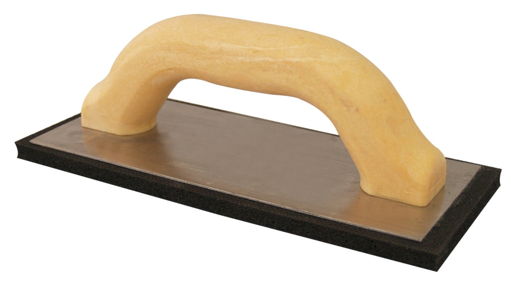 Tile Grout Applicator with Aluminum Base Plate & Foam Rubber Pad, 4 x 9-in V8E8 - product image 1