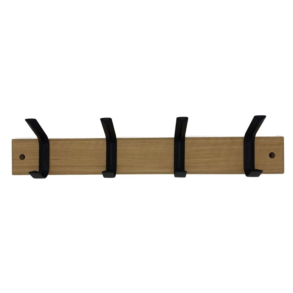 Double 4 Hook on Board, 18", Black A6X2 - product image 1