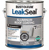 LeakSeal Aluminum Roof Coating, Reflective, Rust Proof & Waterproof Sealant, 3.78-L D7N8 - product image 1
