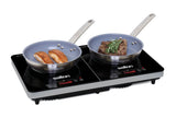 Double Induction Cooktop, LED Display & Touch control with 10 Power Settings B0M0 - product image 3