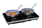 Double Induction Cooktop, LED Display & Touch control with 10 Power Settings B0M0 - product image 4
