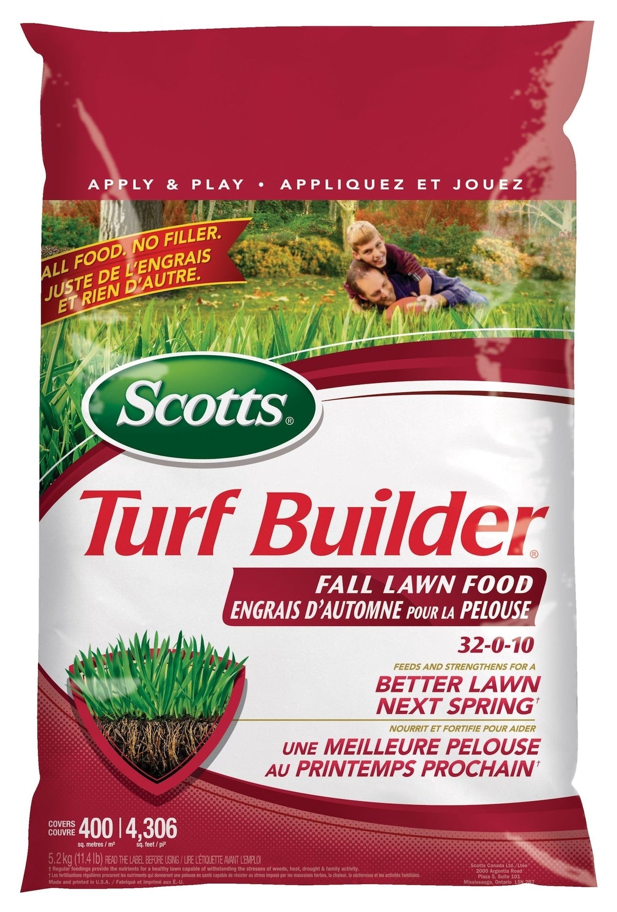 Turf Builder Fall Lawn Fertilizer, 5.25-kg V2A5 - product image 1