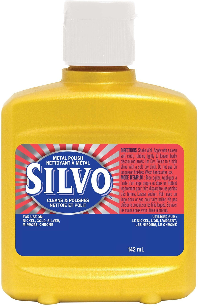Metal Polish, Cleans & Polishes Nickel, Gold, Silver, Mirrors & Chrome, 142-mL T6U0