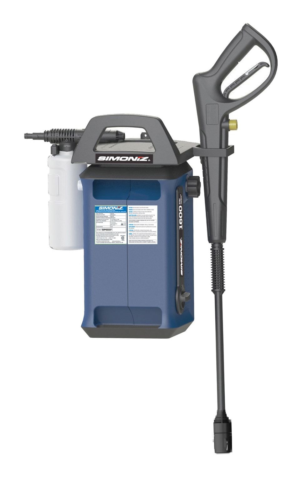 1650 PSI 1.8 GPM Corded Cold Water Electric Pressure Washer with Foam Blaster G0A3 - product image 2