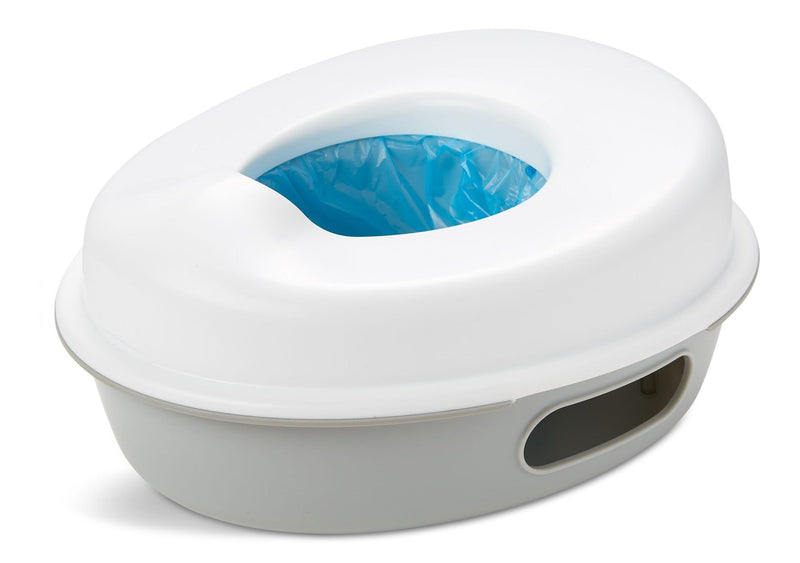 Go Time 3-in-1 Potty Training Toilet, White, Ages 18m+ T9N9