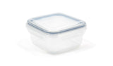 Clear Rectangular Clear Food Storage Container with Lid, Nestable, 1.1-L M5I3 - product image 1