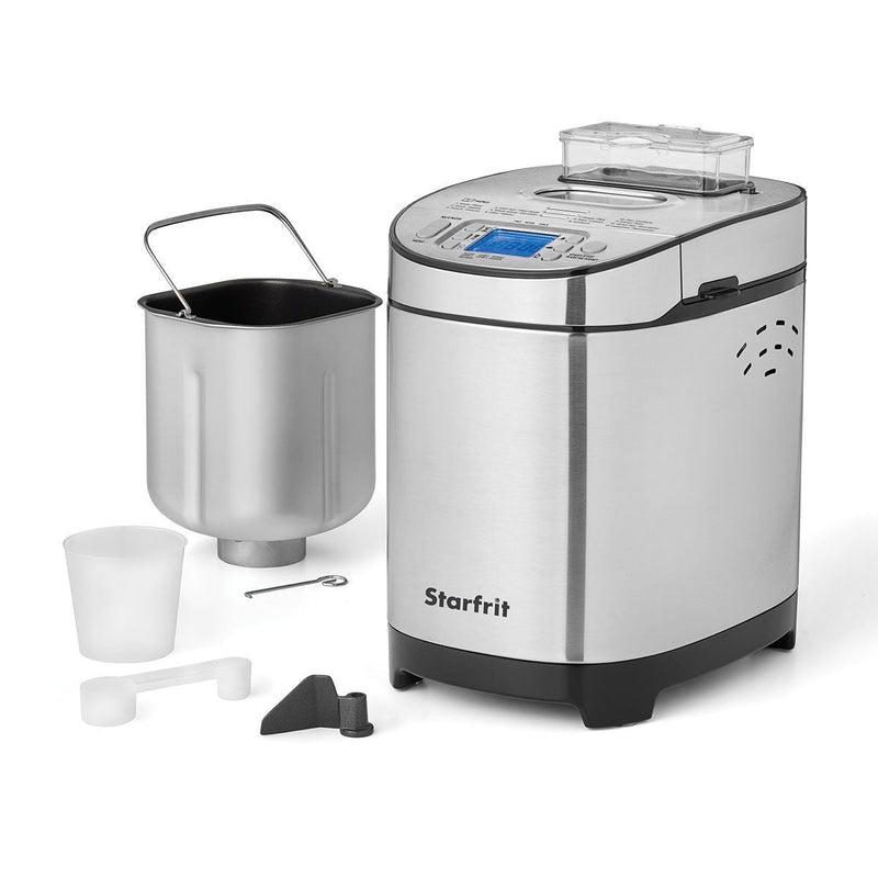 Digital Display Breadmaker, Stainless Steel, 2-lb F8L7