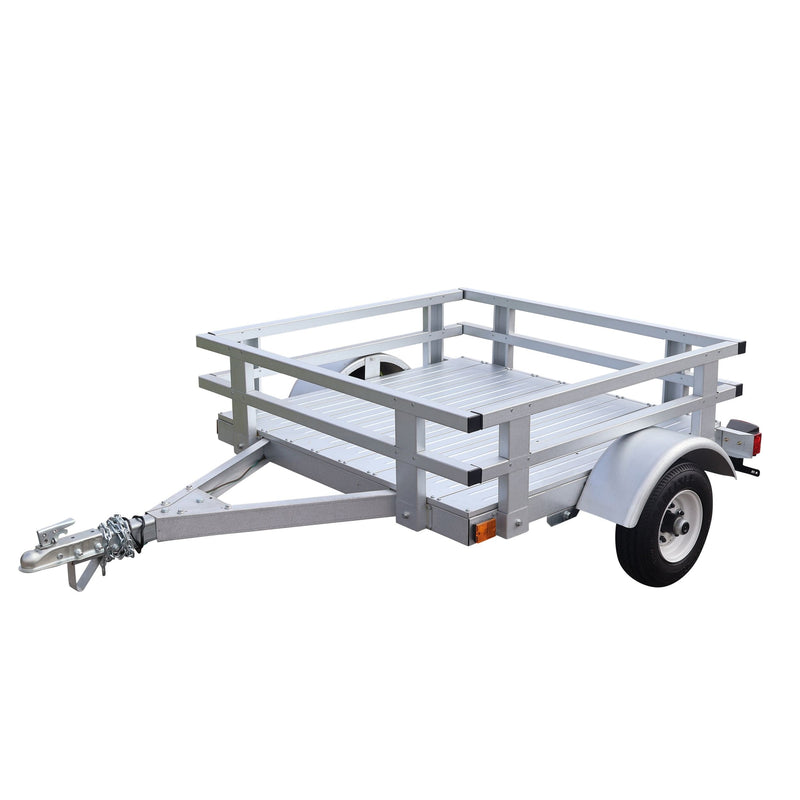4x4-ft Rail Side Galvalume Plus Kit Trailer G5H9