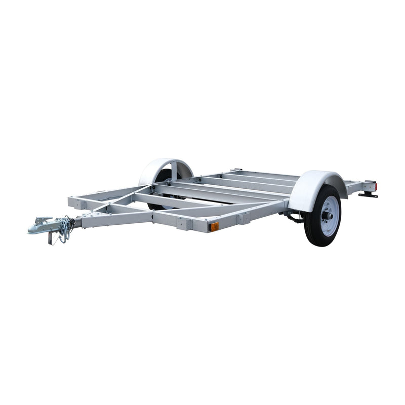 5x8-ft Open Frame Galvalume Plus Kit Trailer V3T8