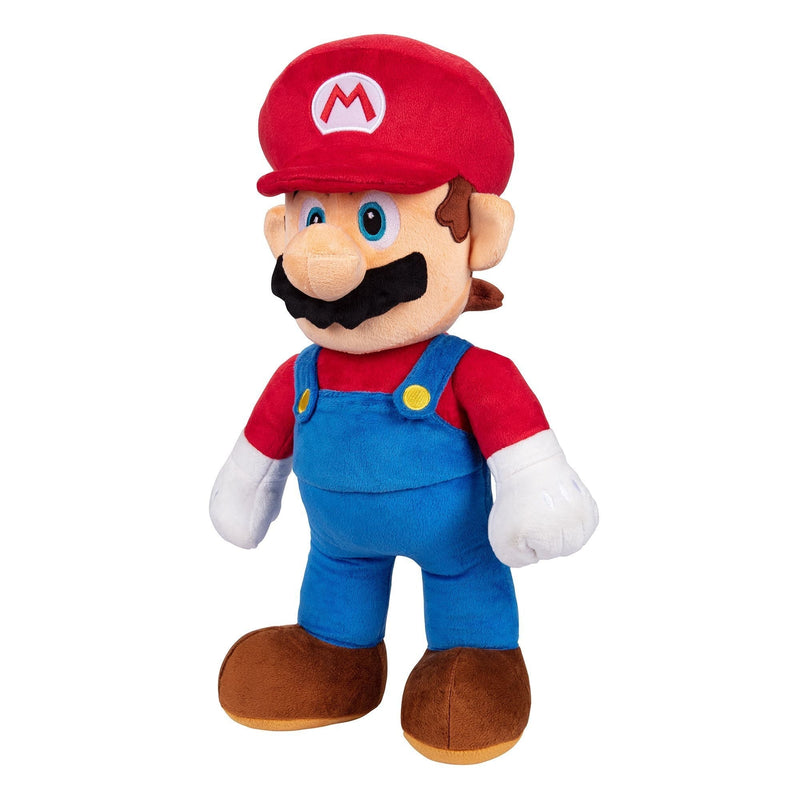 Mario Jumbo Basic Plush Mario, Red/Blue S0B5