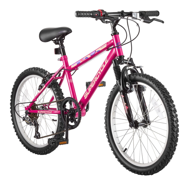 Impulse Youth HT Mountain Bike with 5-Speed Grip Shifting System, 20-in M3E7