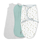 Comfort Easy Change Swaddle, Little Bees, Small/Medium, 3-pk R4Y7 - product image 1