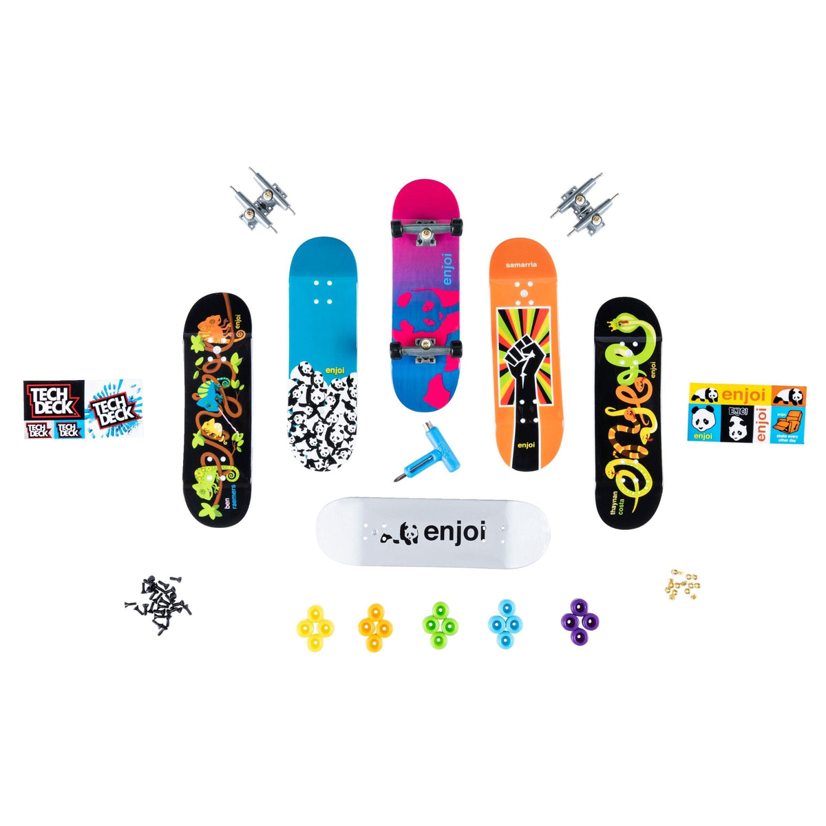 Deck Sk8shop Finberboard Bonus Pack, Ages 6+, 6-pk Q7F1 - product image 5