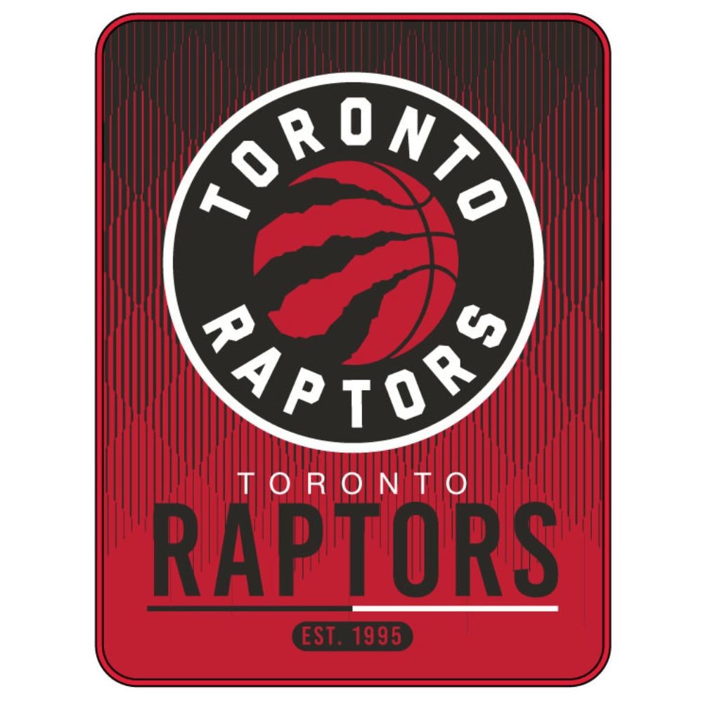 Toronto Raptors 1 Ply Throw Blanket, 40 x 50" D7E3 - product image 1
