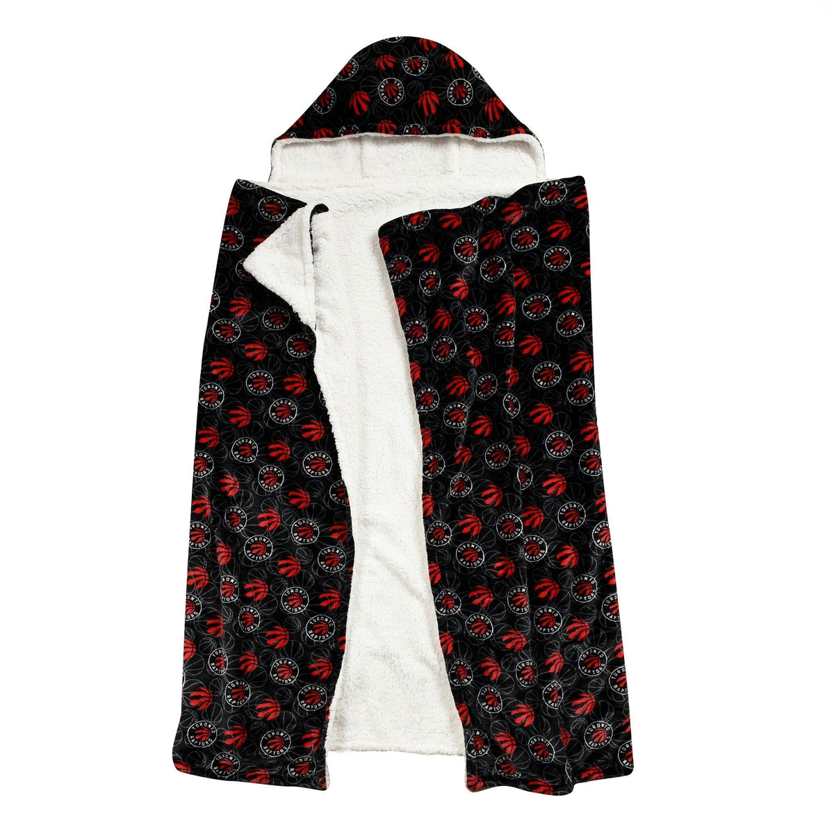 Toronto Raptors Hooded Ultra Plush Blanket P1A4 - product image 3
