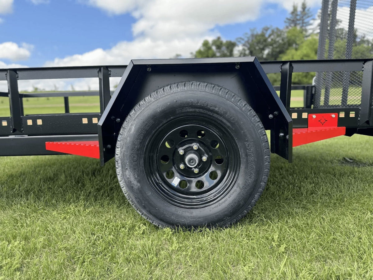 60-in x 10-ft Landscape Utility Trailer with Ramp Gate Q8R3 - product image 2